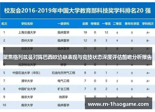 聚焦格列兹曼对阵巴西欧协联表现与竞技状态深度评估前瞻分析报告